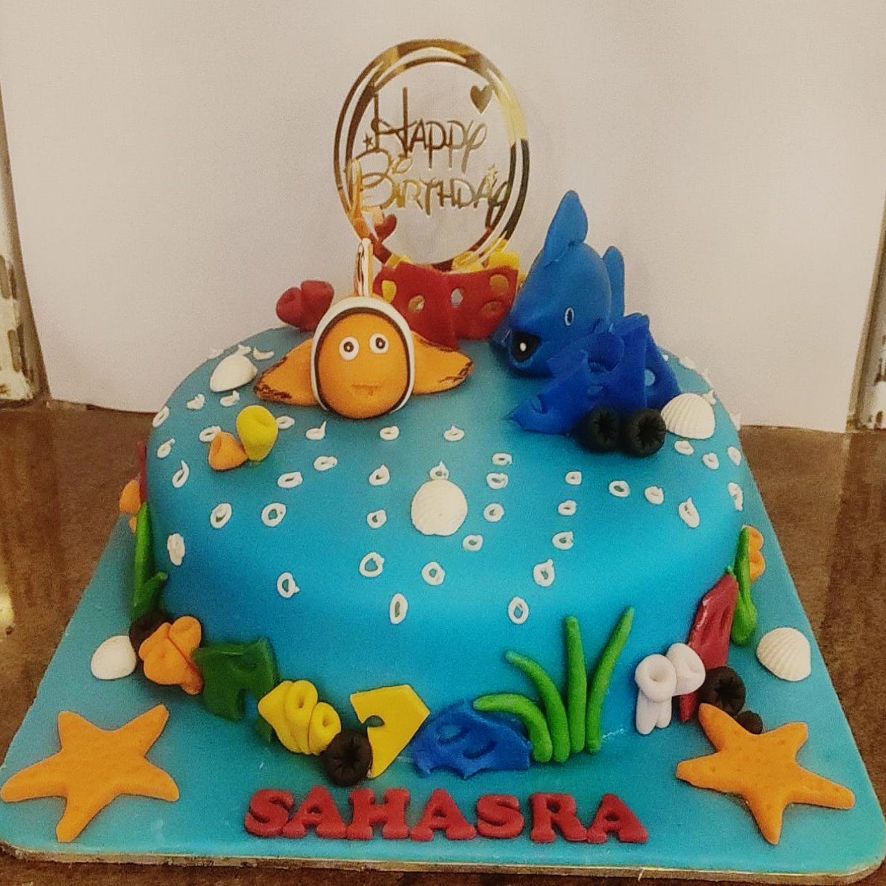 Baby Shark Cake Best Customized Cakes In Hyderabad Cakesmash In