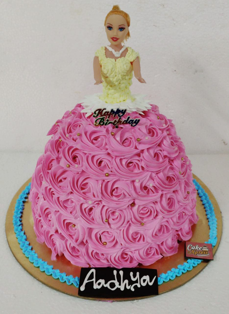 Buy Fun and Fresh: Pineapple Barbie Cake Recipe at Grace Bakery, Nagercoil