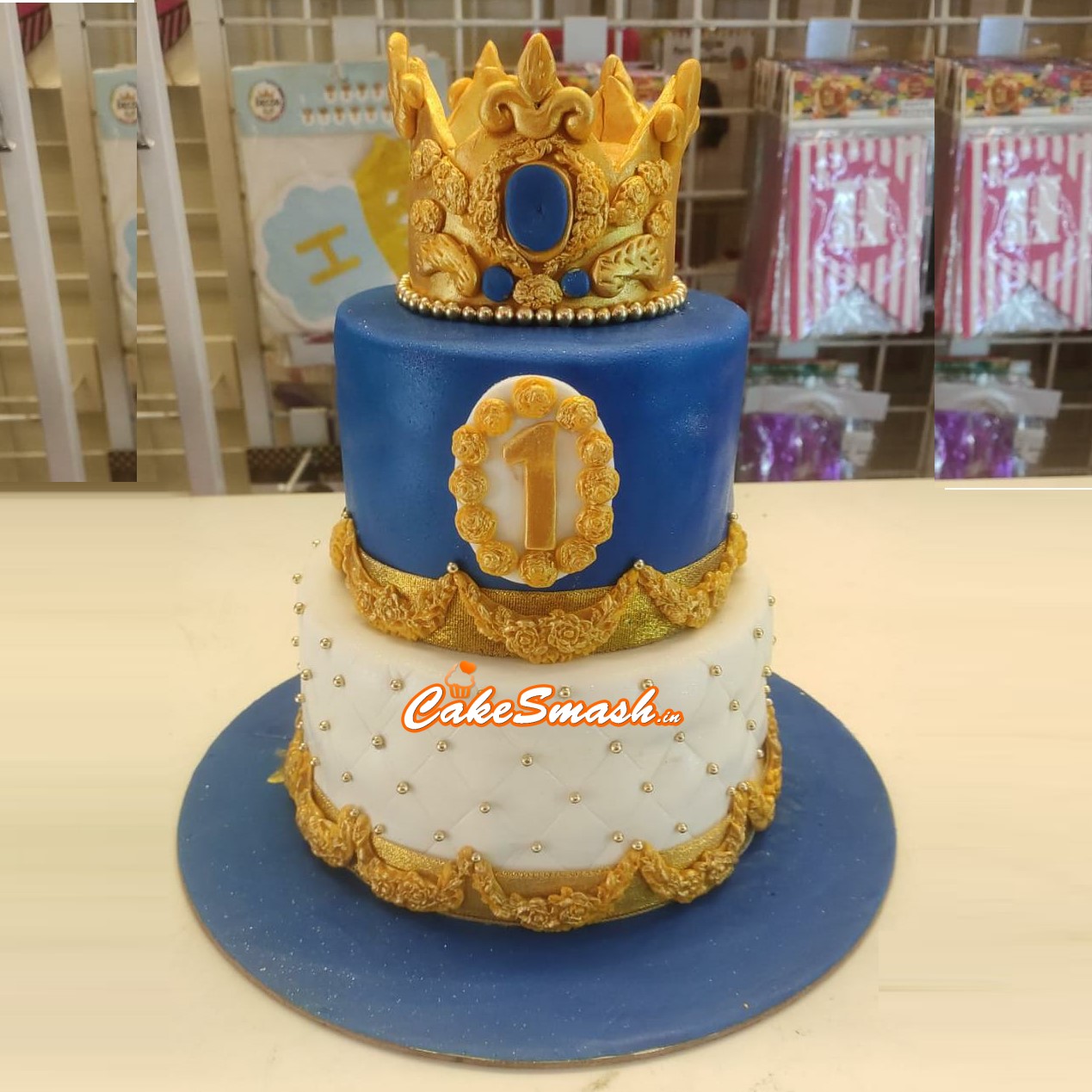 Prince theme King cake 6 kg chocolate