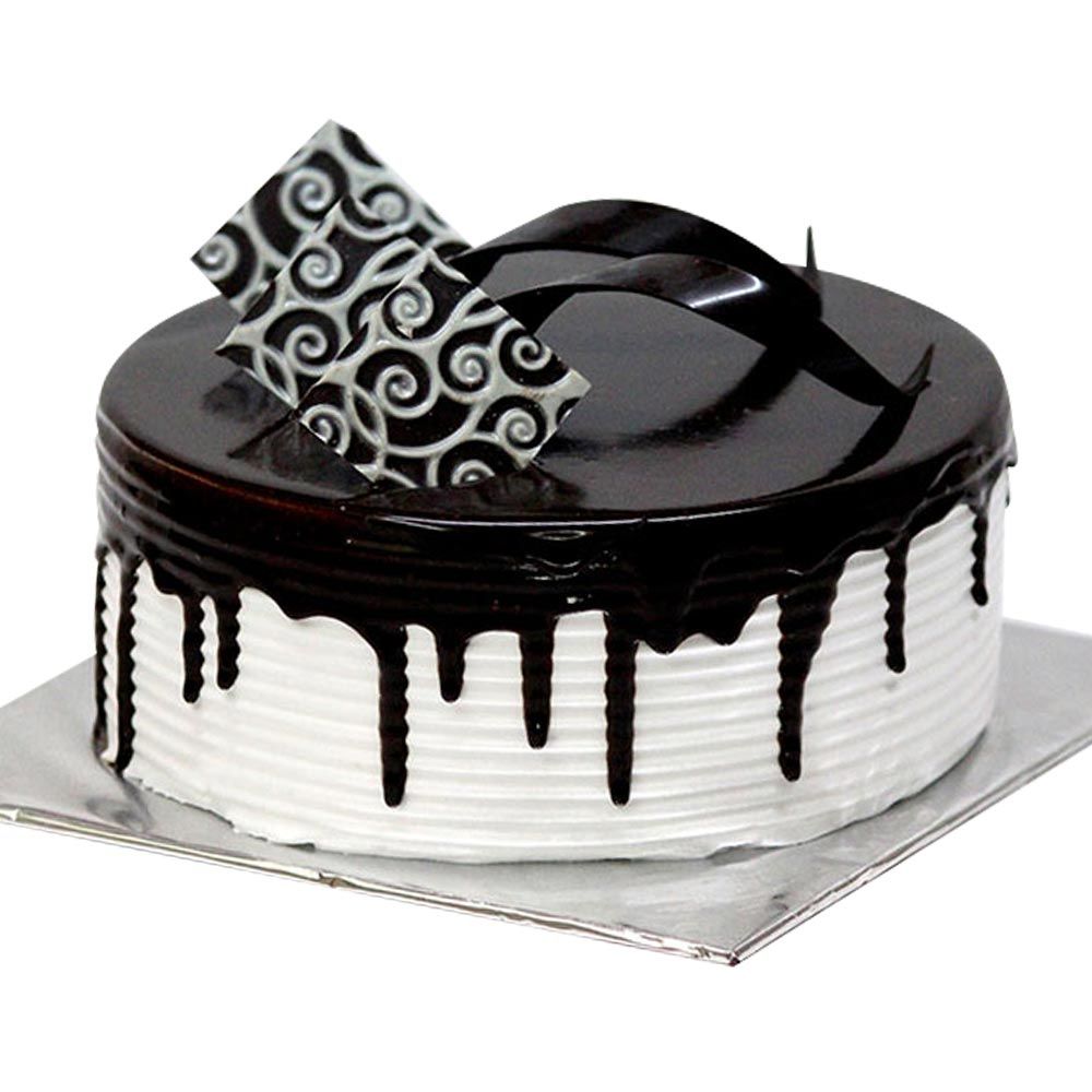 Choco Vanilla Cakemidnight Cake Delivery Hyderabad 