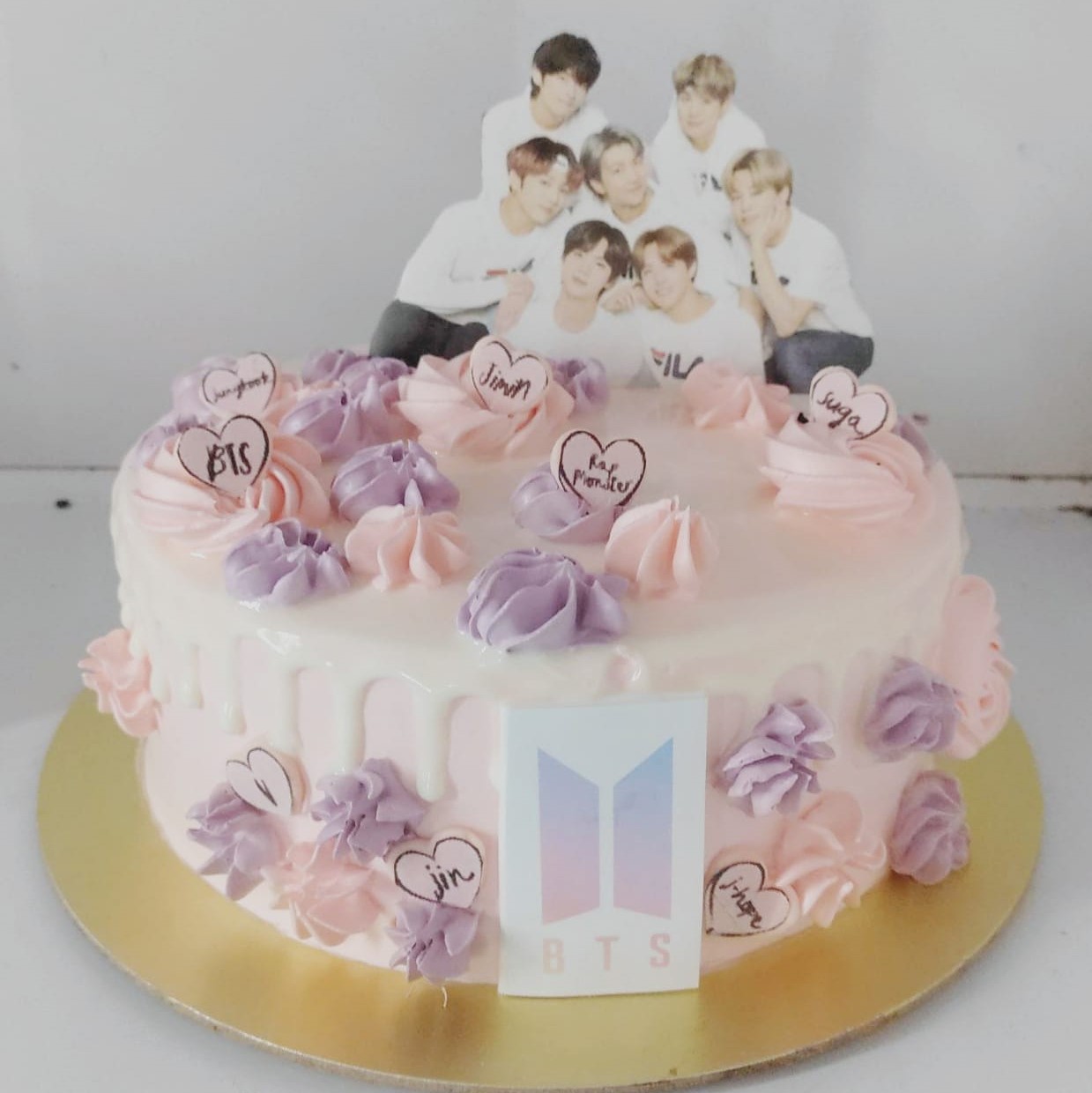 BTS theme cakes - Cakes and Bakes