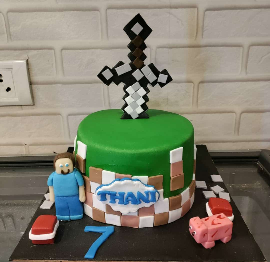 Vanilla Pods By Kim on Instagram: Happy Minecraft Day! 🎉🎂✨ As we  celebrate the Minecraft anniversary, we're excited to showcase some of the  Minecraft custom cakes we've created. From blocky landscapes to